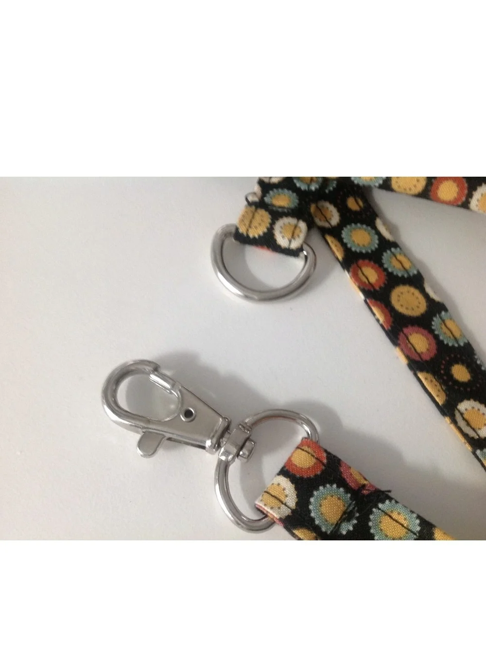 Black Dog-Pattern Wristlet/phone Carrier/little Bag